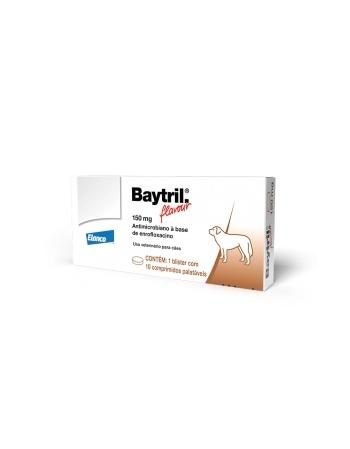 BAYTRIL FLAVOUR 150 MG - CX. 10 COMP.