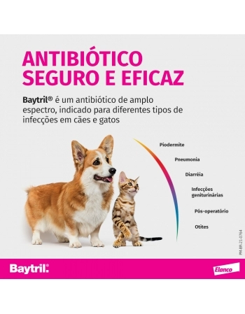 BAYTRIL FLAVOUR 15MG - CX. 10 COMP.