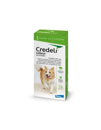 CREDELI 1 DOSE TAB 450 MG (11 - 22KGS)