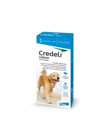 CREDELI 1 DOSE TAB 900 MG (22-45KGS)