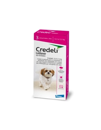 CREDELI TAB 112.5 MG (2,5 - 5,5KGS) - 03 DOSES