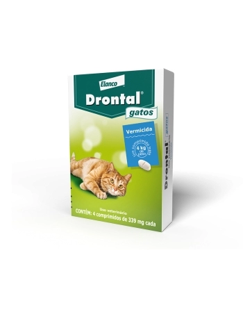 DRONTAL GATOS - 4 KGS - CX. 4 COMP.