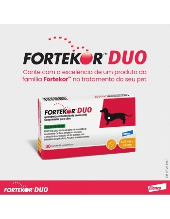 FORTEKOR DUO 1,25/2,5 MG - CX 30 COMP.