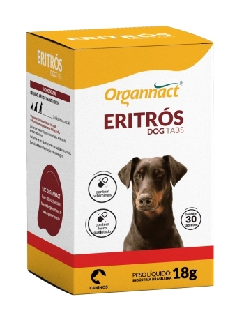 ERITRÓS DOG - ANTIANÊMICO - FR 30 TABLETES