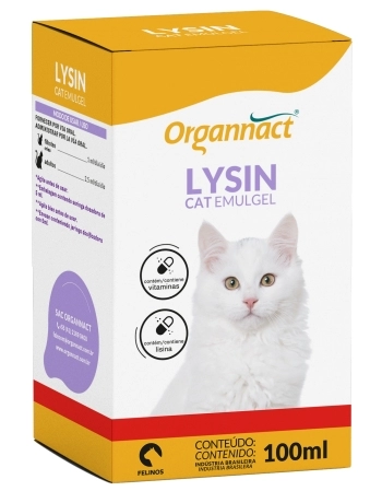 LYSIN CAT EMUGEL - 100 ML