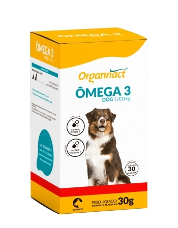 OMEGA 3 DOG 1000 MG - CX 30 CÁPSULAS