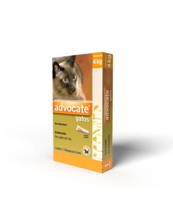 ADVOCATE CAT 0,4 ML (ATÉ 4KGS) - 01 DOSE
