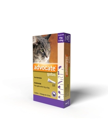 ADVOCATE CAT 0,8 ML (DE 4 A 8KG) - 01 DOSE