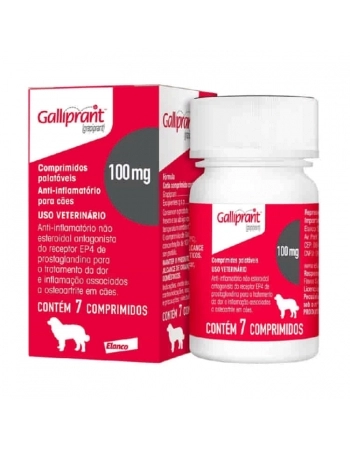 GALLIPRANT 100MG - CX 7 COMP.
